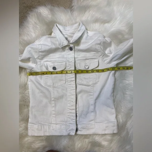 #339 KUT From The KLOTH Evereve Denim Jacket size L - Picture 7 of 12